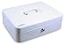 Kolibri Cash Box with Coin Tray and Lock (White)