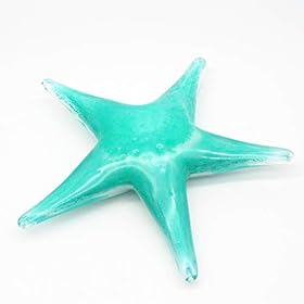 WhaleCreation Crystal Home Décor Figurine Animal Collection, Handmade Glass Art Ornament Gift (Starfish) 319S7e4BHgL. SS280