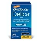 OneTouch Delica Lancets 100 ea (Pack of 2)