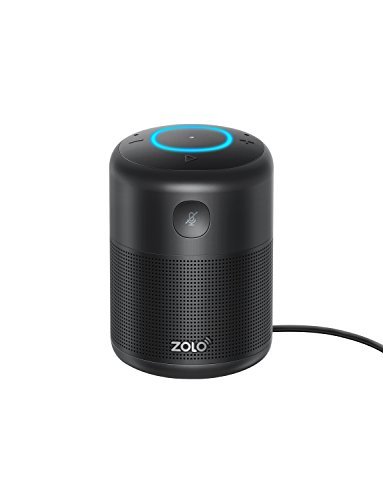 ZOLO-Halo-Bluetooth-and-Wi-Fi-Smart-Speaker-with-Alexa-and-Powerful-Sound-Voice-Control-and-Stream-Amazon-Music-UnlimitedSpotifyTuneIn-iHeartRadio-Control-Smart-Home-Devices-18-Month-Warranty