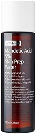 "BY WISHTREND Mandelic Acid 5% Skin prep Water, Gentle Skin exfoliator for face Ideal for Sensitive Skin, No Color, 120 ml (Pack of 1)