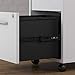 Bush Business Furniture Method 3 Drawer Mobile File Cabinet, White