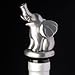 Stainless Steel Elephant Wine Aerator Pourer - Deluxe Decanter Spout for Robust Red and White Wine - Pour Amore Bottle Pourer/Stopper & Air Diffuser by Chris's Stuff