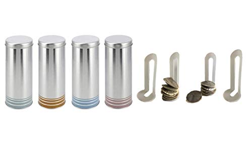 Kaffeepads Café Latte mit Becher von James Premium® O+ 4 Paddosen mit Padlifter – Bild 5