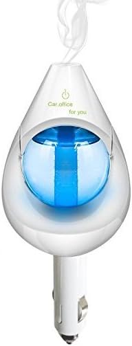 Car Humidifier Diffuser，Malihome Mini Portable Cool Mist Ultrasonic Humidifier for Home, Office, Car Powered by USB (Blue)