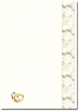 Carta Da Lettera Decorati Il Nostro Matrimonio Fogli Din Amazon It Cancelleria E Prodotti Per Ufficio