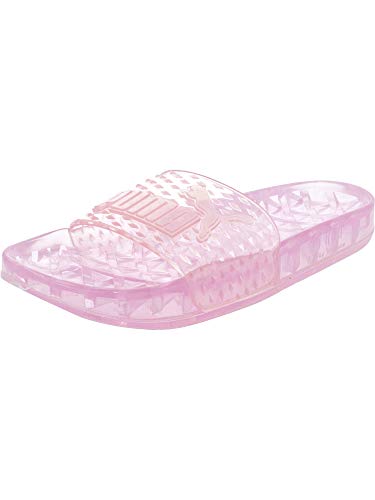 clear jelly puma slides