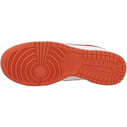 Nike Dunk Low White/Picante Red Mens Sneakers