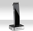 TRYM II - The Rechargeable Modern Hair Clipper Kit - Ultra-sleek Hair, Body, Mustache, and Beard Trimmer Looks Great in Any Bathroom - AC Adapter, Base Dock, and Trimming Attachments Included by Pure Enrichment