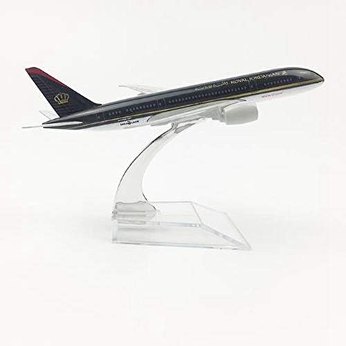 FJCY 1/400 Scale Plane Model Airplane Royal Jordanian Aircraft Model Boeing 787 Airways Metal Airlines Diecast Toys Collection