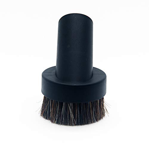1.25 Inch Mixed Horse Hair Vacuum Brush Attachment Round Dust Brush