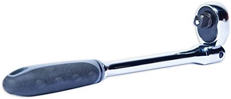 Omega Mechanix M0382 Flex Head Ratchet Handle, Chrome - Image 3