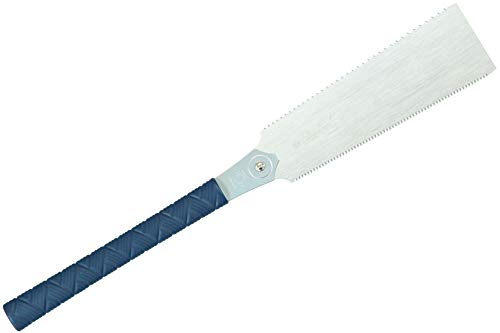 Gyokucho Ryoba Double Edge Razor Saw, Long 240mm Model 650 Blade with New TPE Grip