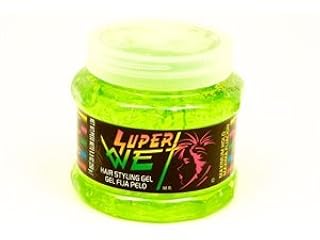 UPC 876346000031 product image for Super Wet Hair Styling Gel Green 8.8 Oz - Gel Fija Pelo (B00ECDOEDA) | upcitemdb.com