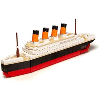 Brick Loot Titanic Building Bricks Set (Large 390 Pieces) 100% Compatible