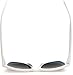 Oakley Mens Frogskins 24-307 Iridium Cat Eye Sunglasses,Polished White Frame/Ruby Lens,55 mm