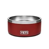 YETI Boomer 4 Stainless Steel, Non-Slip Dog Bowl, Brick Red
