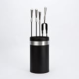 Inglenook Fireside Companion Tool Set Black/White 5 Piece Cast Iron Steel view 2