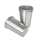 GOBATT 16OZ 4pack Stainless Steel Pint Cups