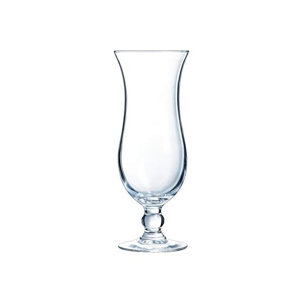 Arcoroc ARC 54584 Hurricane Cocktailglas, Cocktailschale, 440ml, Glas, transparent, 6 Stück – Bild 3