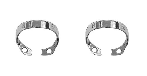2 pc Rubber Dam Clamp Brinker for incisors and canines (B4)