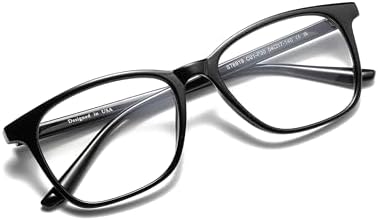 WAZIR Square Blue Light Blocking Glasses Anti-Glare UV