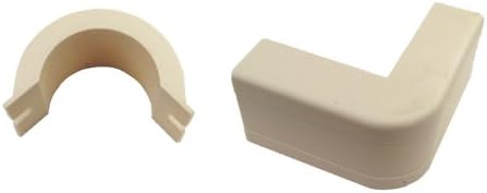 1.25 inch Surface Mount Cable Raceway, Ivory, Outside Elbow, 90 Degree - Fire box straight nonmetallic wiring cable