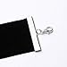 Skhls 5pcs Classic Retro Black Velvet Choker Necklaces, 25MM