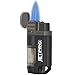JETPRO Butane Torch Lighter 4 Jet Flames Cigar Lighter Refillable Gas Fuel Butane Lighter with Butane Window