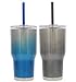 REDUCE COLD-1 Tumbler, 2 Pack Set - 30oz Stainless Steel Tumbler With Straw & Lid - Reduce Insulated Tumbler Keeps Drinks Hot & Cold, Ideal for Water & Tea - A Perfect Coffee Travel Mug For the Office
