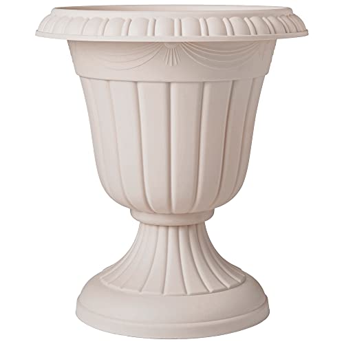 Arcadia Garden Products PL20TP Classic Traditional Plastic Urn Planter Indoor/O…