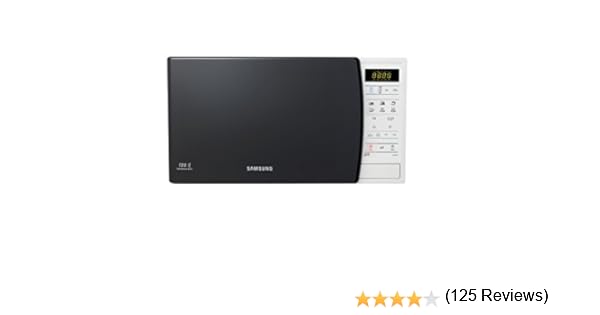 Samsung GE731K - Microondas con grill de 20 L, interior de ...