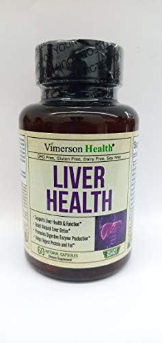 Vimerson Health Liver Health Dietary Supplement 60 Natural Capsules