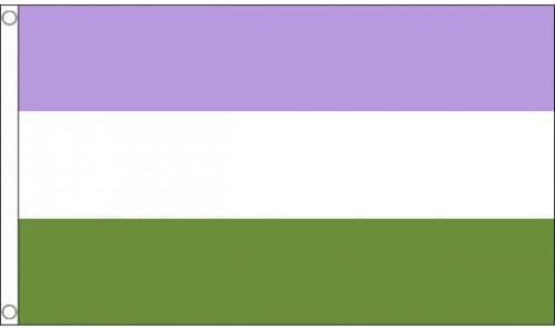 Amazon Com Emblems Gifts Genderqueer Pride Rainbow 5ft X 3ft