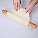 Rolling Pin - Wooden Rolling Pin for Baking, Professional Dough Roller Rolling Pins Wood, 15 Inch by 1-3/8 Inch, Beech Wood Rolling Pin for Baking Pizza, Clay, pasta, Cookies, Roller Pins Baking
