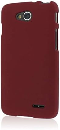 LG Optimus L90 Case, MPERO SNAPZ Series Rubberized Case for LG Optimus L90 - Burgundy