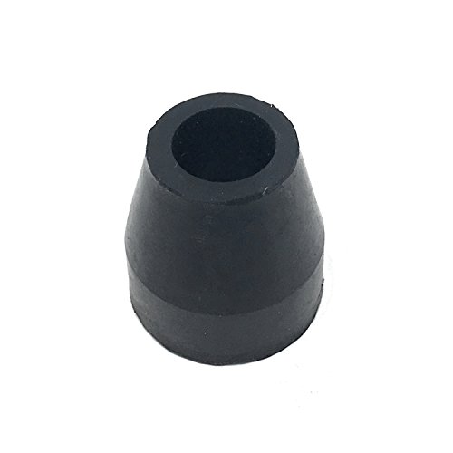 PCP Replacement Quad Cane Shaft with 4 Tips, Black, 5/8 inch - Thumbnail 2