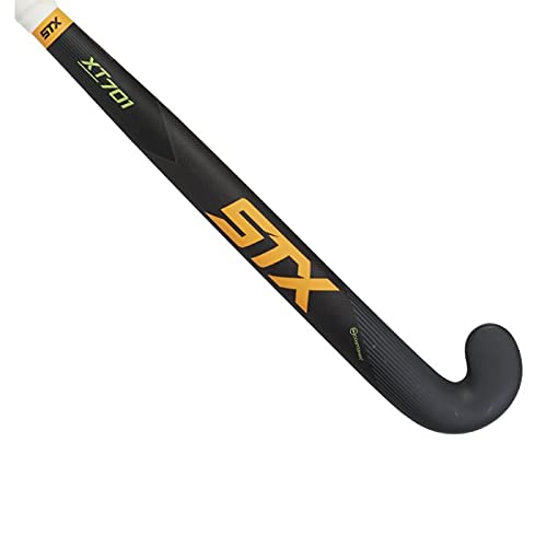 STX Adult XT 701 Field Hockey Stick, Black/Orange/Green, 36.5 inches