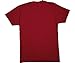American Apparel Men 50/50 Crewneck T-Shirt Size L Heather Cranberry