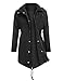 Uniboutique Waterproof Raincoats Outdoor Hooded Lightweight Rain Jacket Active Windbreaker