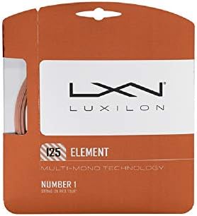Luxilon ルキシロン テニス ストリング ガット 錦織圭使用 Element 125 0mリール 単張り 激安価格と即納で通信販売 130 エレメント ラフ130