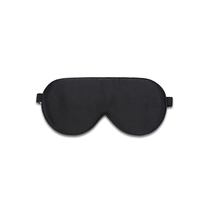 Alaska Bear Natural Silk Sleep Mask, Blindfold, Super Smooth Eye Mask (One Strap)