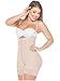 Salome 0215 Fajas Colombianas Reductoras y Moldeadoras Postparto Colombian Body Shaper Girdles Strapless Postpartum Butt Shapewear for Women Beige L