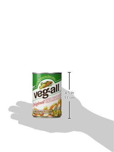 VEG ALL MIXED VEGETABLE, 15 OZ - (Pack of 6)