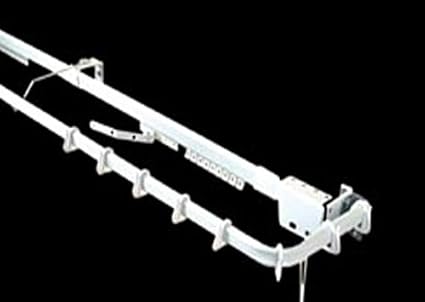 Heavy Duty Extendable Metal Curtain Track Valance Corded 1 2m