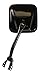 CIPA 44650 Jeep CJ OE Style Manual Replacement Driver Side Mirror , Black