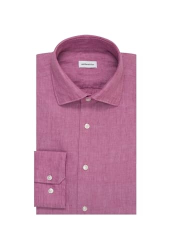 Seidensticker Herren Business Hemd - Regular Fit - Soft - Kent-Kragen - Langarm - 100% Leinen