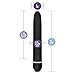 Elegant Silky Smooth Powerful Vibrator -- Clitoral and G Spot Stimulator -- Sex Toy for Women -- Sex Toy for Couples (Black)