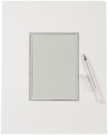 Victoria Lynn Autograph Photo Mat and Pen - White - 11" x 14"