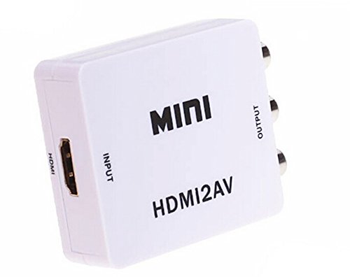 BENSE HDMI2AV-Class2 Converter HDMI to RCA audio and video HDMI to CVBS Lotus Game TV Converter Support Internet TV set-top boxes 720P Or 1080P